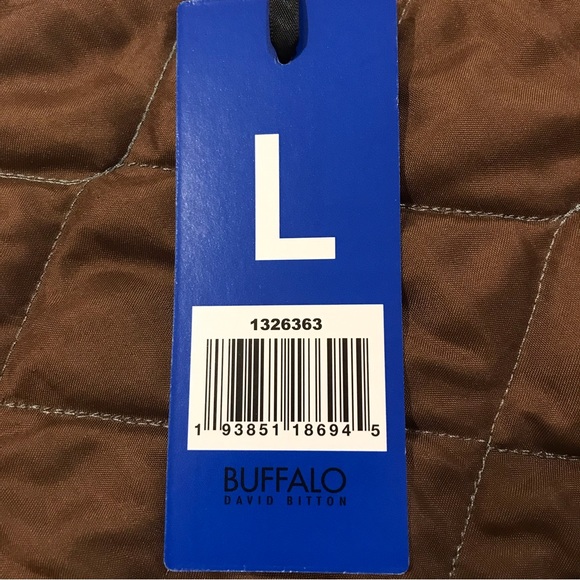 NWT Soft Delicate Knit Sweater by Buffalo David Bitton - Large - Gray & White - Picture 11 of 14